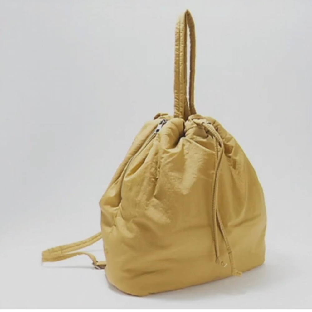 VINCE CAMUTO Washable Nylon Harlo Backpack/Bag in Olive Oil - Picture 3 of 12